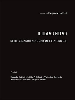 cover image of Il Libro Nero delle grandi esposizioni periodiche